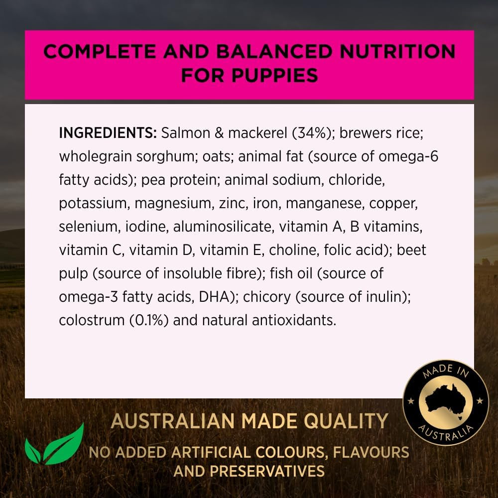 PRO PLAN Puppy Dry Dog Food Salmon and Mackerel 3Kg